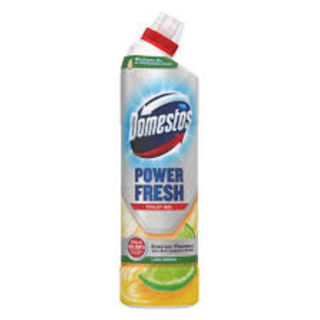 DOMESTOS POWER FRESH TOILET GEL LIME FRESH 750ML
